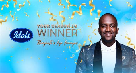 Thapelo Molomo Crowned Idols Sa Season Winner Sapositivenews