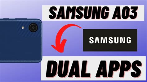 Samsung A03 A03 Core Dual Apps Dual Whatsapp Facebook Messenger Instagram Youtube