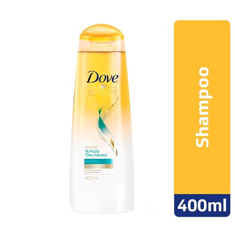 Shampoo Dove Nutritive Nutrição Óleo Micelar 400ml Pense Farma