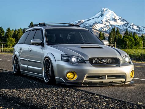 Slammed Subaru Outback