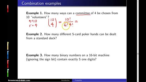 Give An Example Of Combination