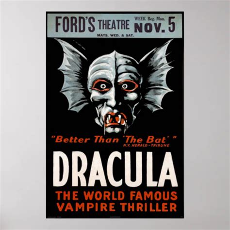 Dracula Poster | Zazzle