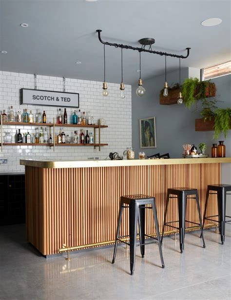 Cool and stylish home bars Bar maison moderne Intérieur de