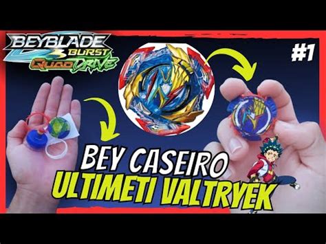 TUTORIAL COMO FAZER BEYBLADE ULTIMETI VALTRYEK CASEIRO COISAS