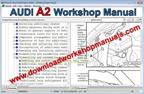 Audi A Workshop Repair Manual