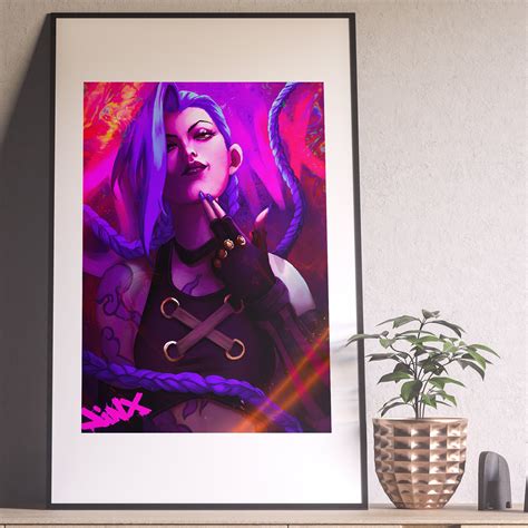 ARCANE POSTER Jinx Poster - Etsy