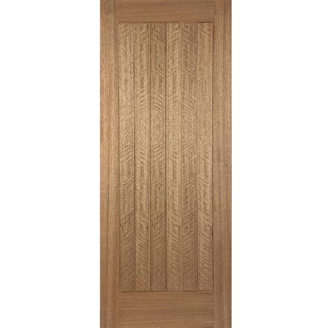 Mendes External Hardwood WATERFORD Boarded Flush M T Door 32 X 80