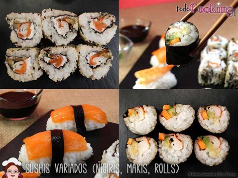 C Mo Hacer Sushi F Cil En Casa Makis Nigiris Y California Rolls