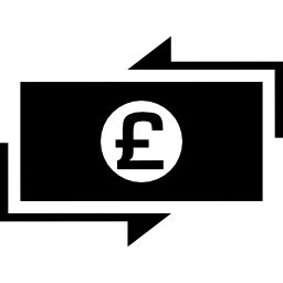 Money Graph With Up Arrow Icon