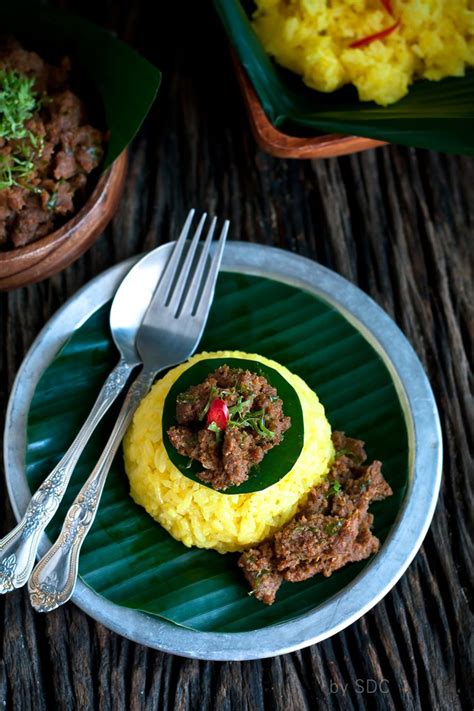 Melley Mey S Kitchen Resipi Pulut Kuning Bersama Rendang Daging