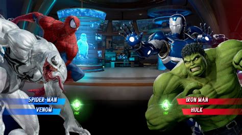 Spiderman Venom Vs Iron Man Very Hard Marvel Vs Capcom Infinite