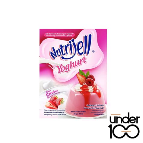 Nutrijell Jelly Powder Bubuk Serbuk Jeli Instan Ekonomis Nutrijel Halal