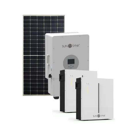 Kw Sunsynk Hybrid Package Lunar Solar