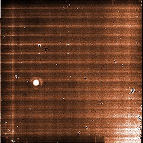A raw image straight from the VISIR instrument on the VLT | ESO