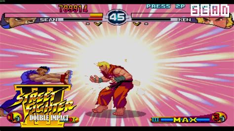 Street Fighter Iii Double Impact Nd Impact Sean Youtube