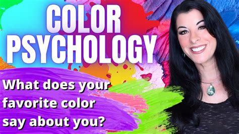 What Your Favorite Color Says About You Color And Personality Psychology Youtube