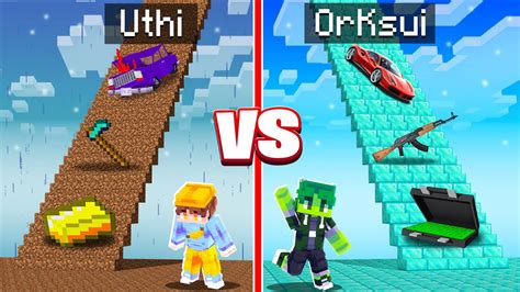 Uthi Arm Vs Orksui Reich Treppen Rennen In Minecraft Youtube