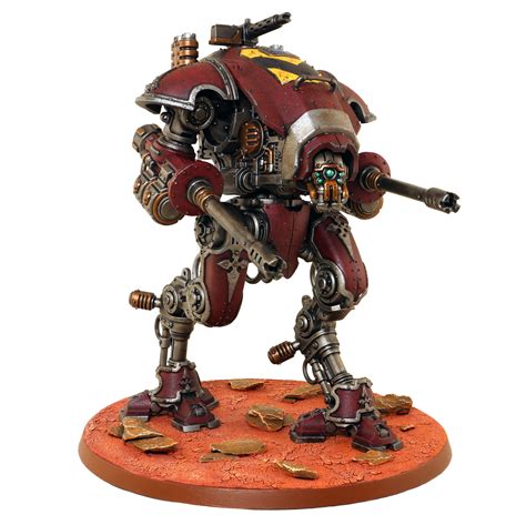 Imperial Knights Review Armiger Helverin Off