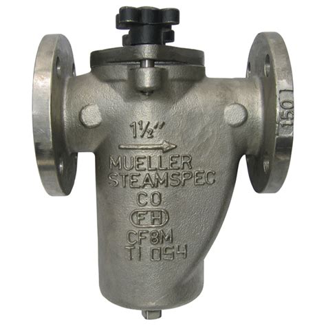 Mueller Steam Specialty Basket Strainer - Simplex 125F-SS - Valve ...