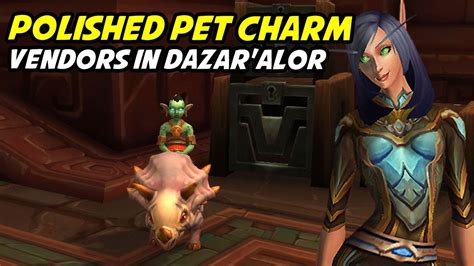 Happy Holaua Polished Pet Charm Vendors In Horde City Youtube