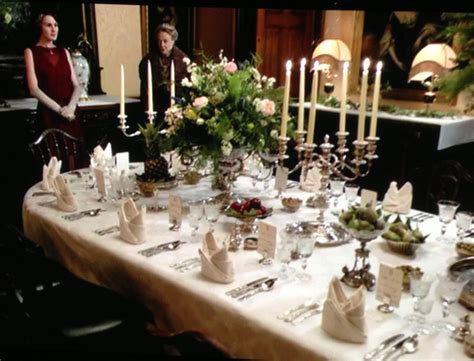 Downton Abbey Dining Etiquette