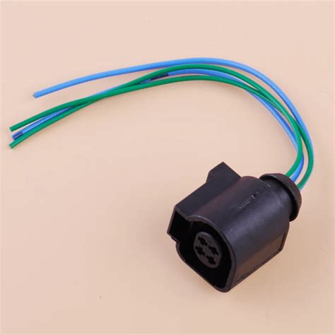 CITALL Car 4 Pin Coolant Temperature Sensor Plug 4B0973712 Fit For