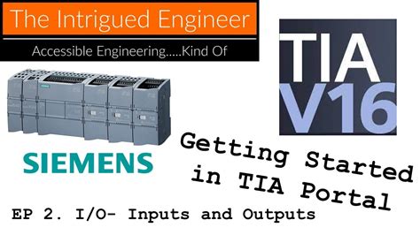 Tia Portal Tutorials Ep I O How To Connect Digital Inputs And