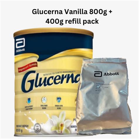 Glucerna Vanilla Wheat Chocolate Milk Powder Glucerna G G Kg