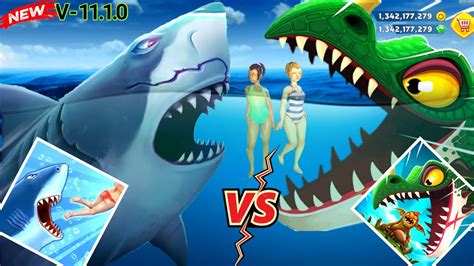 Hungry Shark Evolution All Sharks And And Skin Unlocked Hungry Shark Evolution Vs Hungry