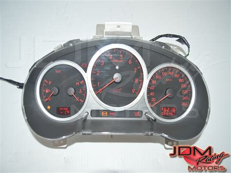 JDM Version 9 DCCD STi Manual Instrument Gauge Cluster