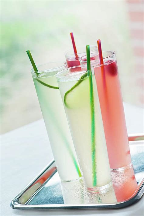 Limeade And Raspberry Drinks Photograph By Jim Scherer Fine Art America