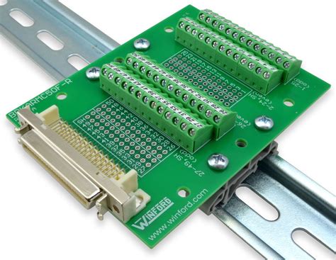 Mdr Pin Breakout Board With Screw Terminals Winford Engineering