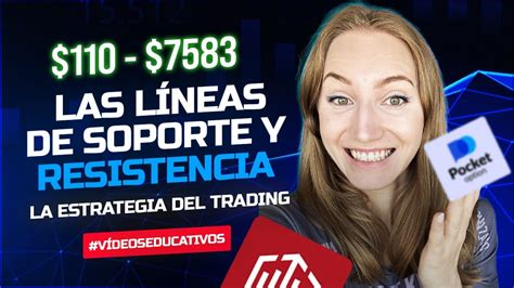 Tutorial Como Usar Las Lineas De Soporte Y Resistencia Estrategia De