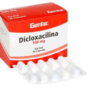 DICLOXACILINA 500 MG X 50 TABLETAS Disfarmed