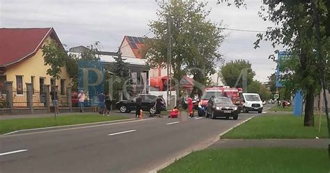 FOTO Accident foarte grav în municipiul Satu Mare Biciclist lovit de