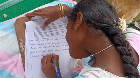 HandWriting Perfomance Of My Students MPUPS Kolagutla In Palnadu