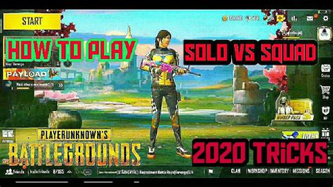 Pubg Mobile Lite Ma Solo Vs Squad Kese Khele How To Play Solo Vs Squad