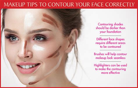 How To Contour Your Face Before And After