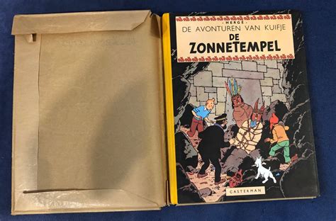 Kuifje De Zonnetempel A Album First Edition