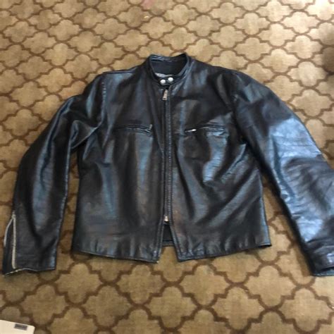 Brooks Leather Motorcycle Jacket Gem