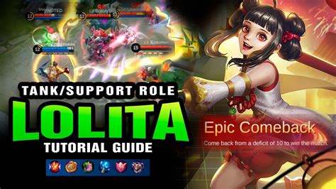 HOW TO USE LOLITA TIPS AND GUIDES EPIC COMEBACK CRIS DIGI YouTube