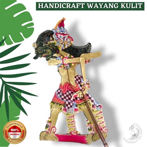 Jual Wayang Kulit Murah Bratasena Brotoseno Ukuran Standar Dalang