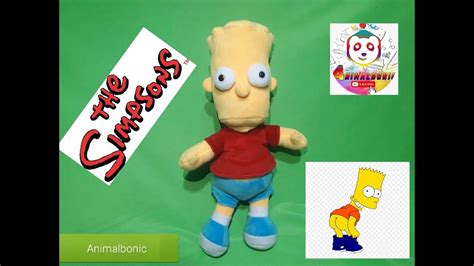 Bart Simpson En Peluche Tutorial Paso A Paso Moldes Gratis Youtube