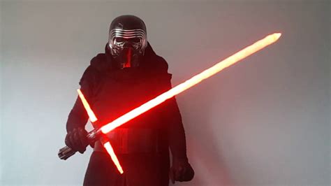 Cosplaycostume Star Wars 7 Kylo Ren Tfa Lightsaber Custom Youtube