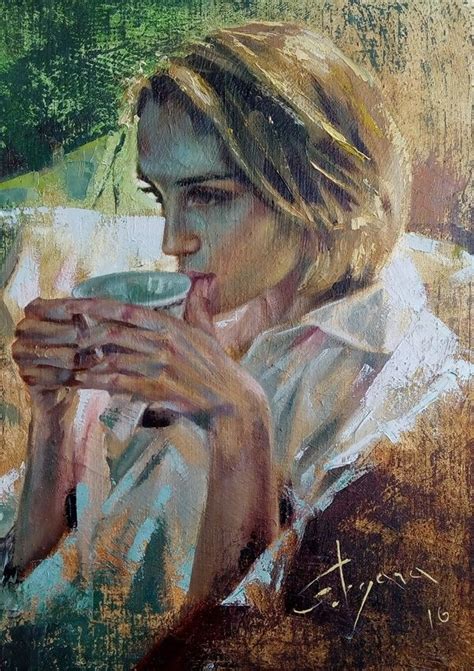 ~ Gergana Vladova ~ | Beautiful paintings, Portrait drawing, Painting