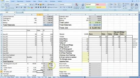 √ Printable Siding Estimate Template