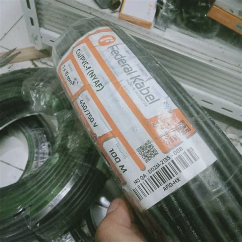 Jual Kabel Listrik Serabut Tunggal NYAF 10 Mm 10mm Federal Per Meter