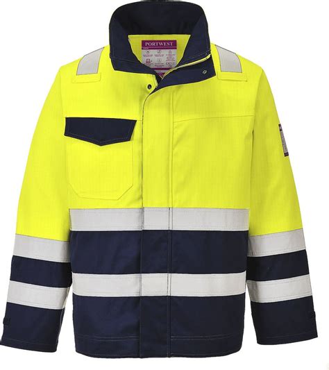 Portwest Hi Vis Modaflame Jacket MV25 EPT Workwear