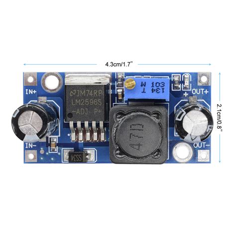 DC DC Buck Converter Step Down Module LM2596 Power Supply Output 1 23V