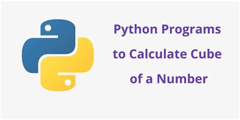 Python Program To Calculate Cube Of A Number Tuts Make